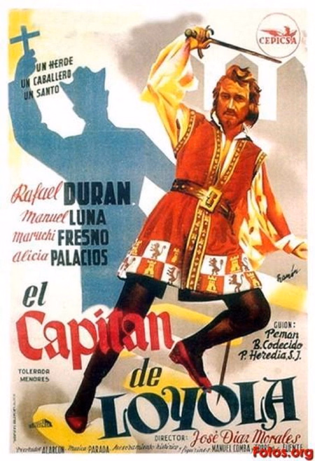 Póster de la película El capitán de Loyola