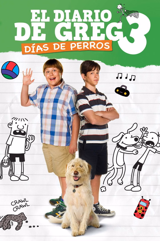 Póster de El diario de Greg 3: Días de perros