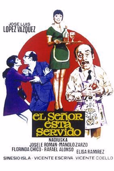 Póster de la película El señor está servido