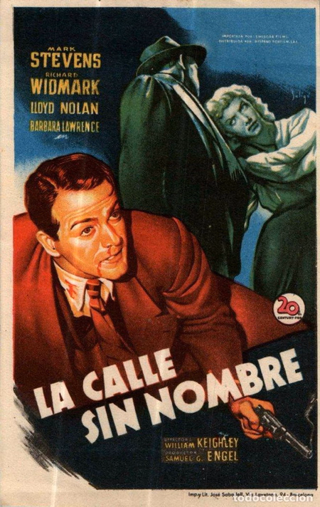 Póster de la película La calle sin nombre