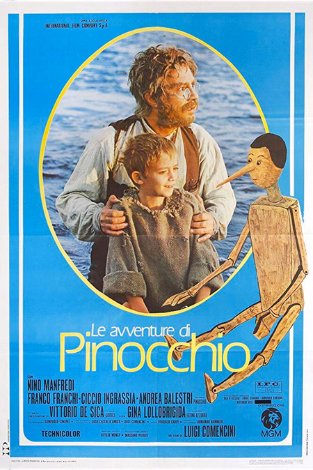 Póster de la película Las aventuras de Pinocho