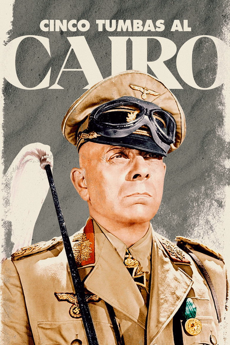 Póster de la película Cinco tumbas al Cairo