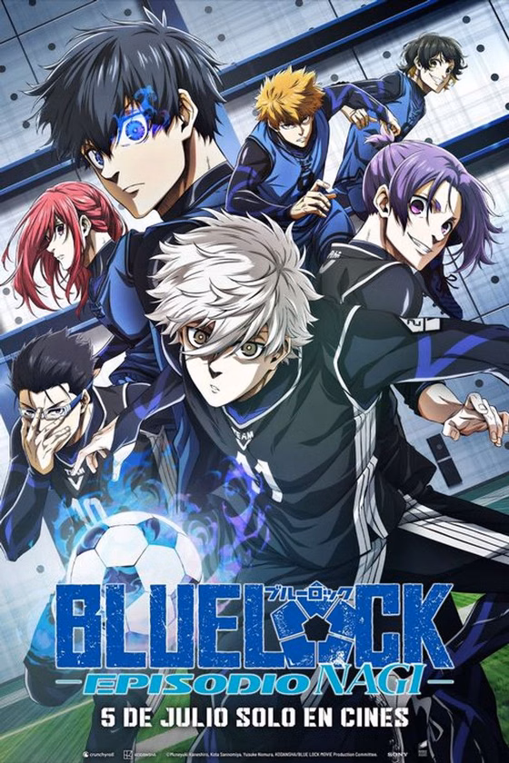 Póster de Blue Lock la película -episodio Nagi-