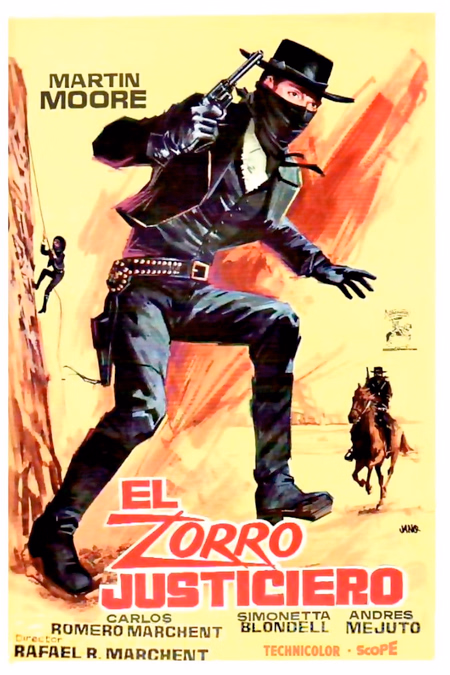 Póster de la película El Zorro justiciero