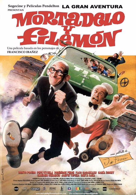 Póster de la película La gran aventura de Mortadelo y Filemón