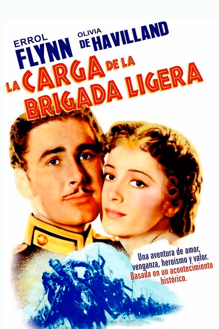 Póster de la película La carga de la Brigada Ligera