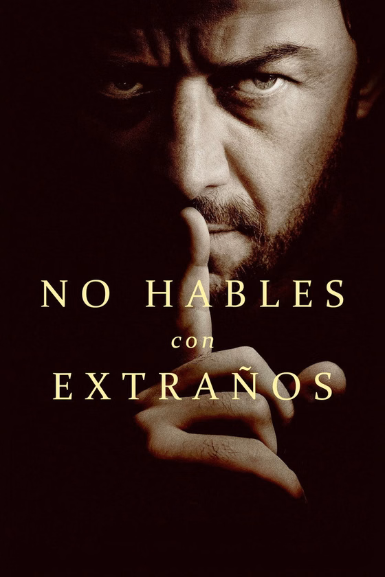 Póster de No hables con extraños