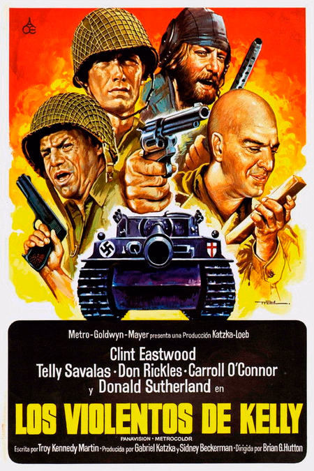 Póster de la película Los violentos de Kelly