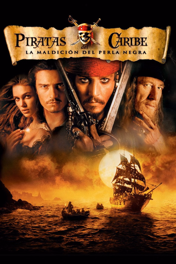 Póster de Piratas del Caribe: La maldición de la Perla Negra