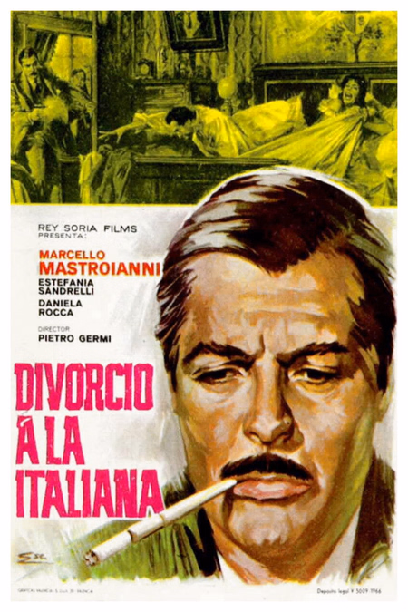 Póster de la película Divorcio a la italiana