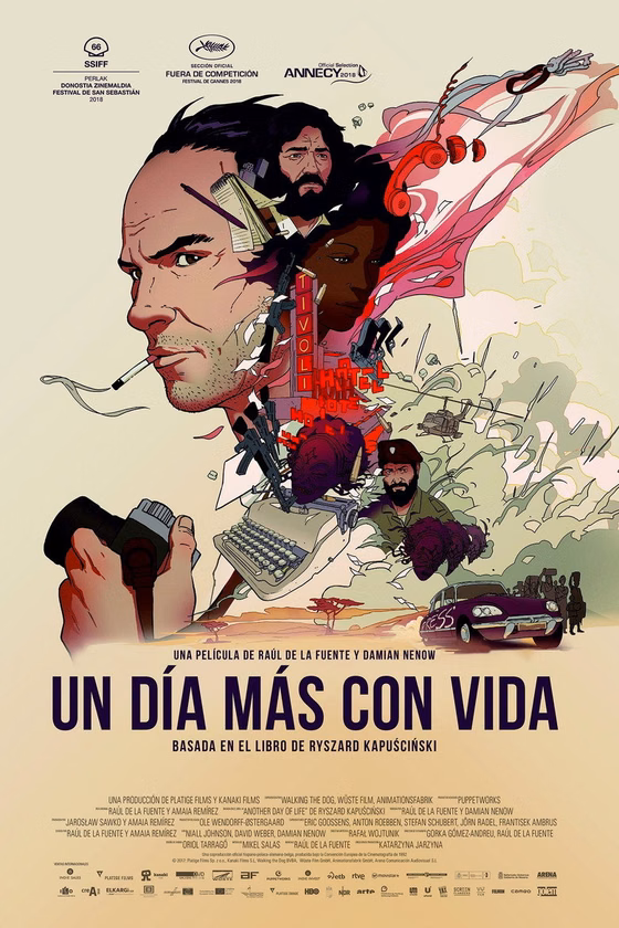 Póster de Un día más con vida
