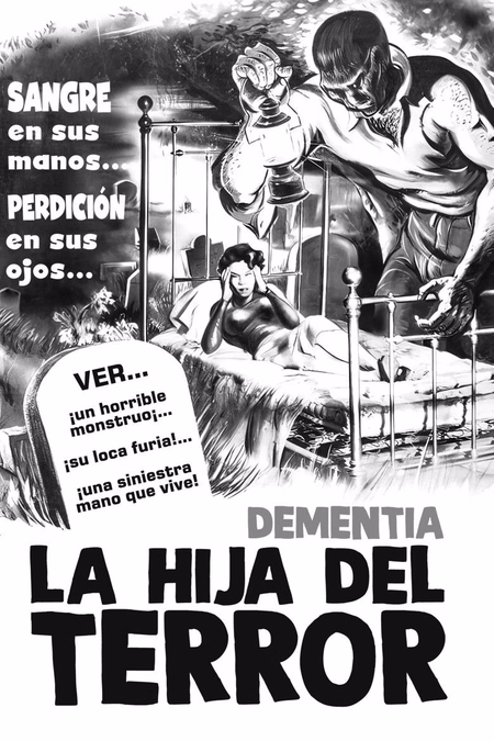 Póster de la película Dementia: La hija del terror