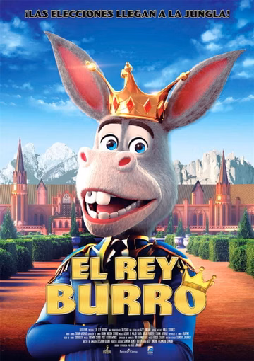 Póster de El rey Burro