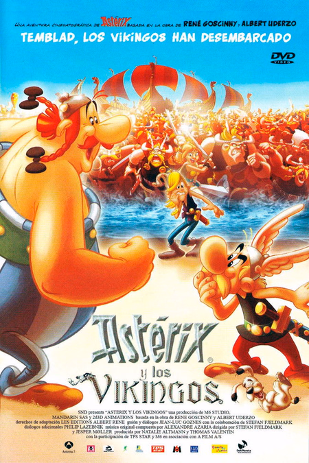 Póster de la película Astérix y los vikingos