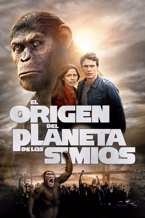 Póster de El origen del planeta de los simios