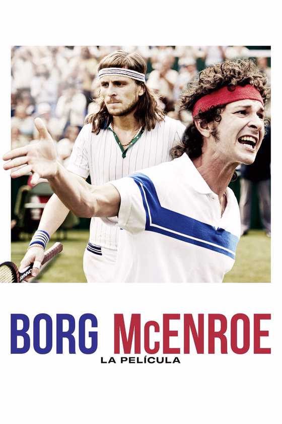 Póster de Borg McEnroe. La película