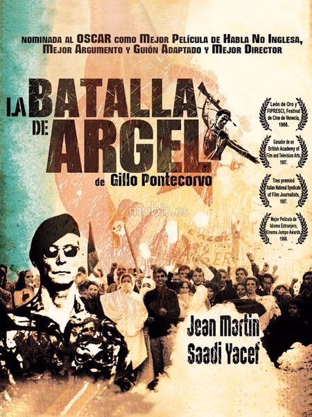 Póster de la película La batalla de Argel