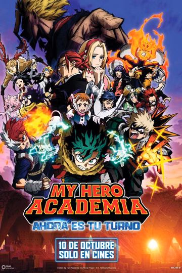 Póster de My Hero Academia: You're Next
