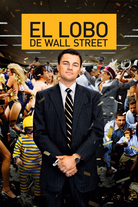 Póster de la película El lobo de Wall Street