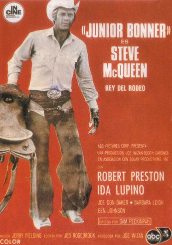 Póster de la película Junior Bonner, rey del rodeo