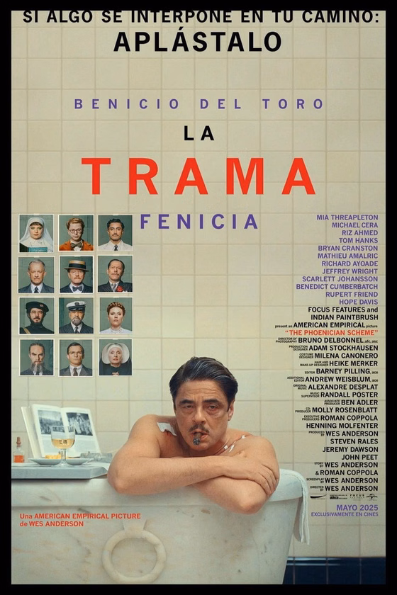 Póster de La trama fenicia