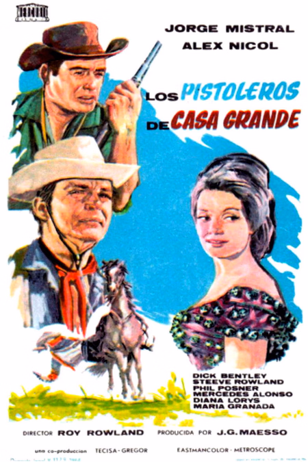 Póster de la película Los pistoleros de Casa Grande