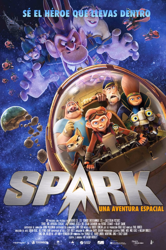 Póster de Spark, una aventura espacial
