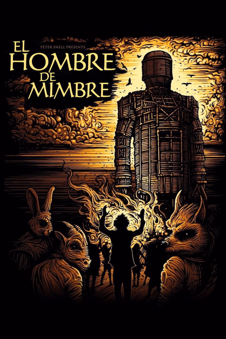 Póster de la película El hombre de mimbre