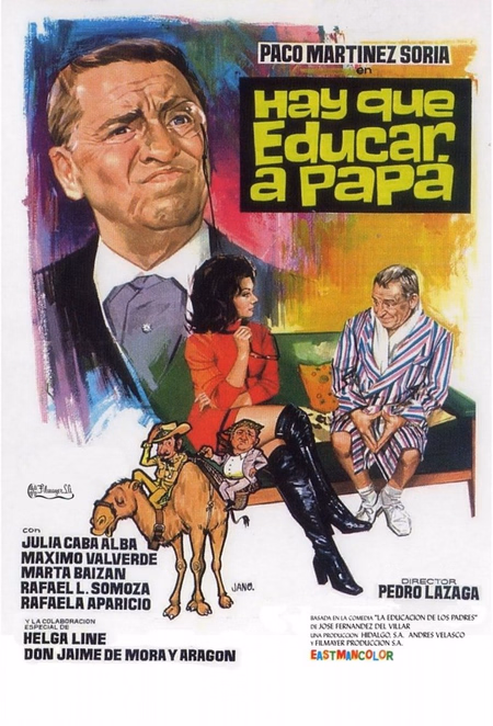 Póster de la película Hay que educar a papá