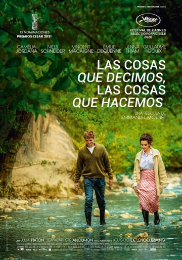 Póster de Las cosas que decimos, las cosas que hacemos