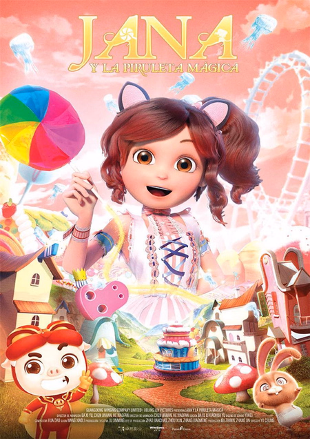 Póster de la película Jana y la piruleta mágica