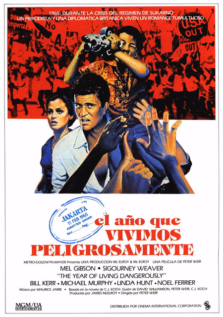 Póster de la película El año que vivimos peligrosamente