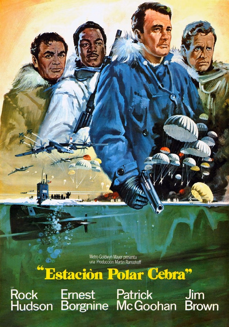 Póster de la película Estación polar Cebra