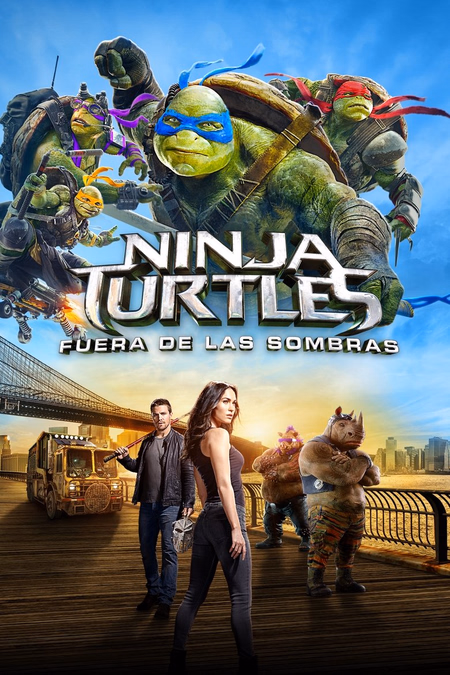 Póster de la película Ninja Turtles: Fuera de las sombras
