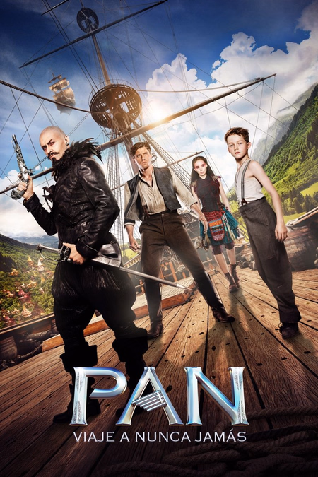 Póster de la película Pan: Viaje a Nunca Jamás