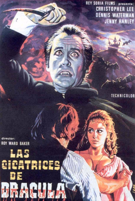 Póster de la película Las cicatrices de Drácula