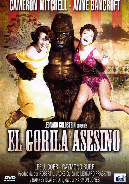 Póster de la película La bestia negra (El gorila asesino)