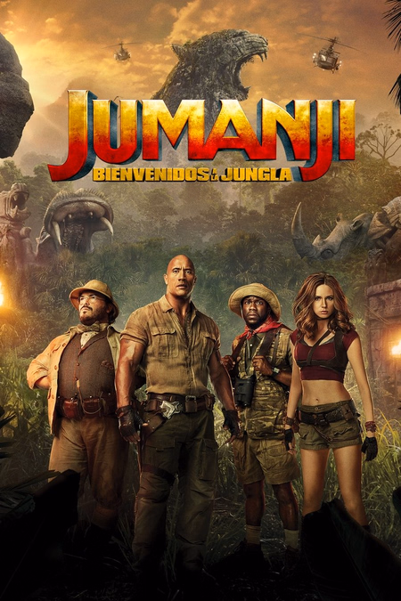 Póster de la película Jumanji: Bienvenidos a la jungla