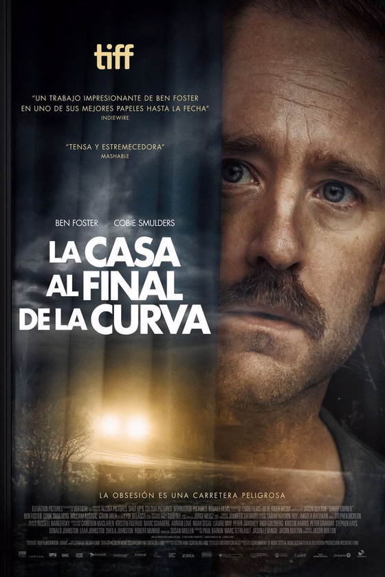 Póster de La casa al final de la curva