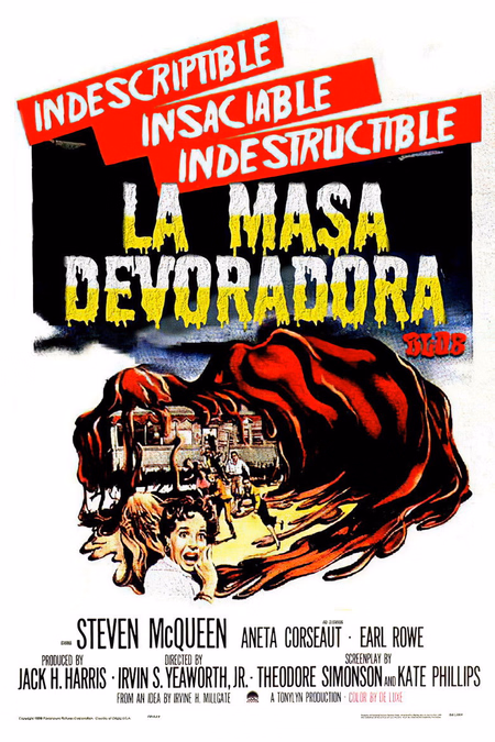 Póster de la película La masa devoradora