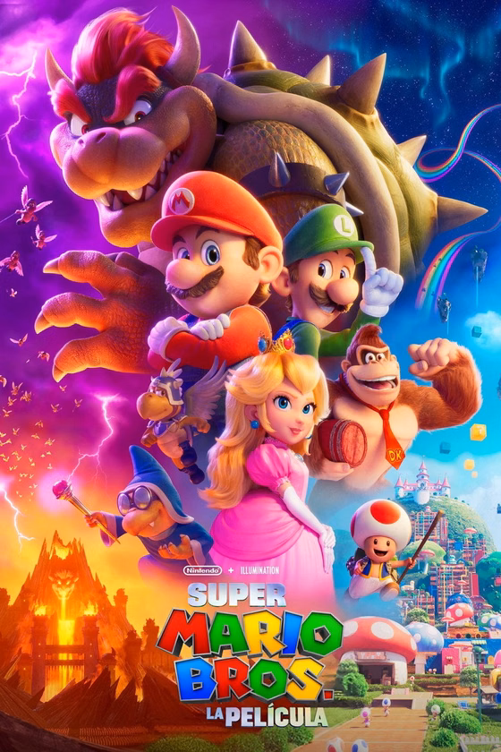 Póster de Super Mario Bros: La película
