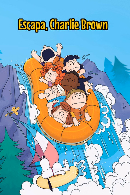 Póster de la película Escapa, Charlie Brown
