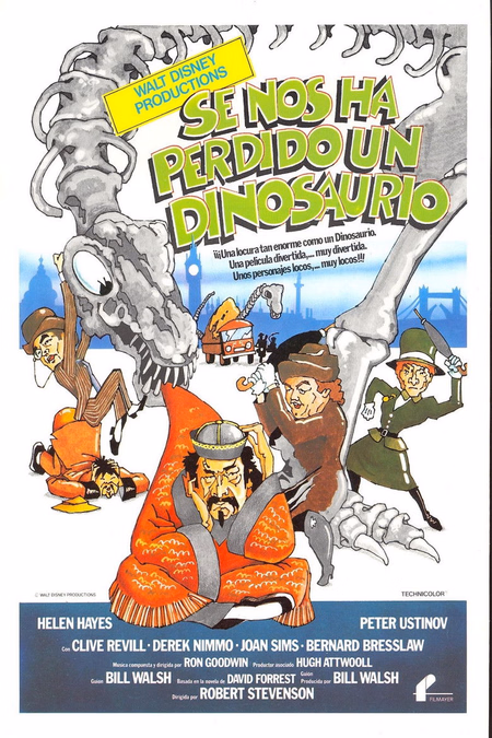 Póster de la película Se nos ha perdido un dinosaurio