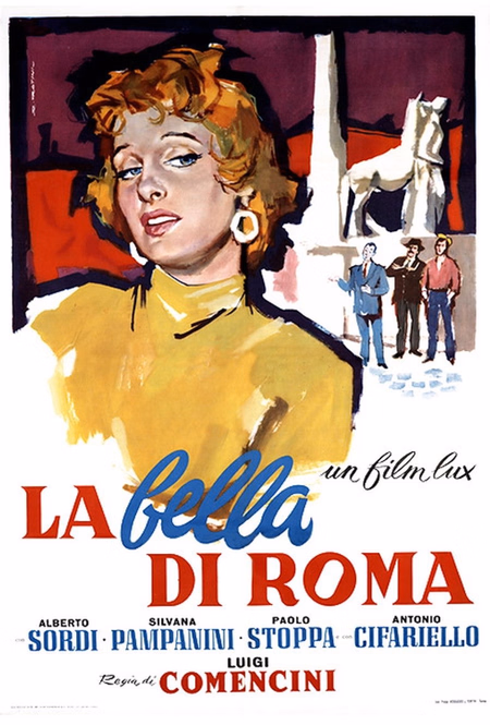 Póster de la película La bella de Roma
