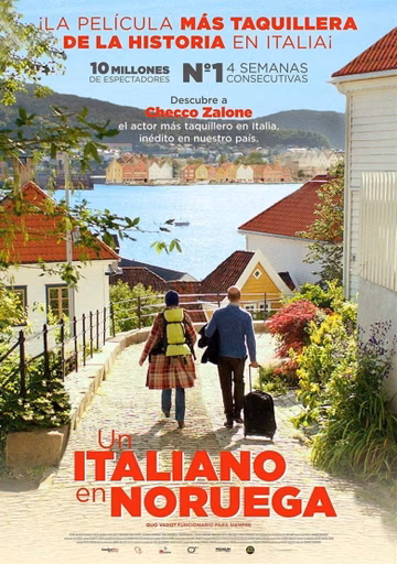 Póster de Un italiano en Noruega