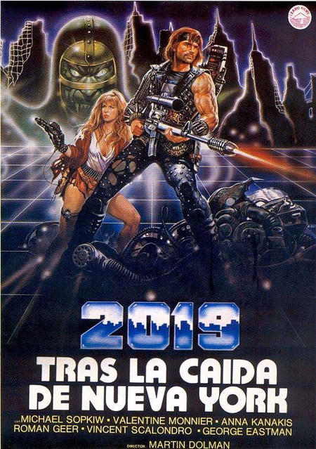 Póster de la película 2019, tras la caída de Nueva York