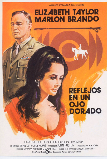Póster de la película Reflejos en un ojo dorado