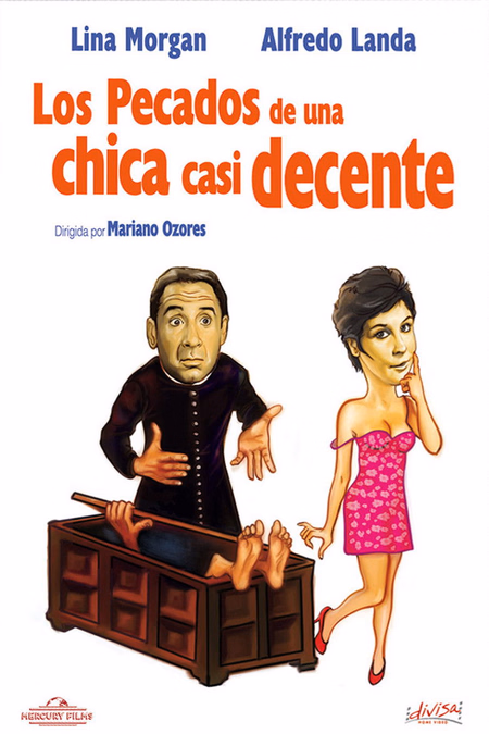 Póster de la película Los pecados de una chica casi decente