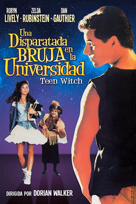 Póster de la película Una disparatada bruja en la universidad