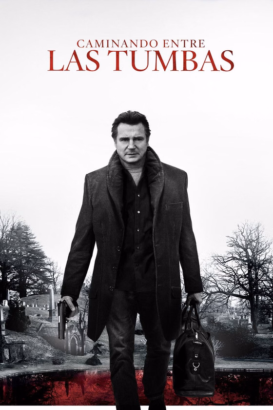 Póster de Caminando entre las tumbas